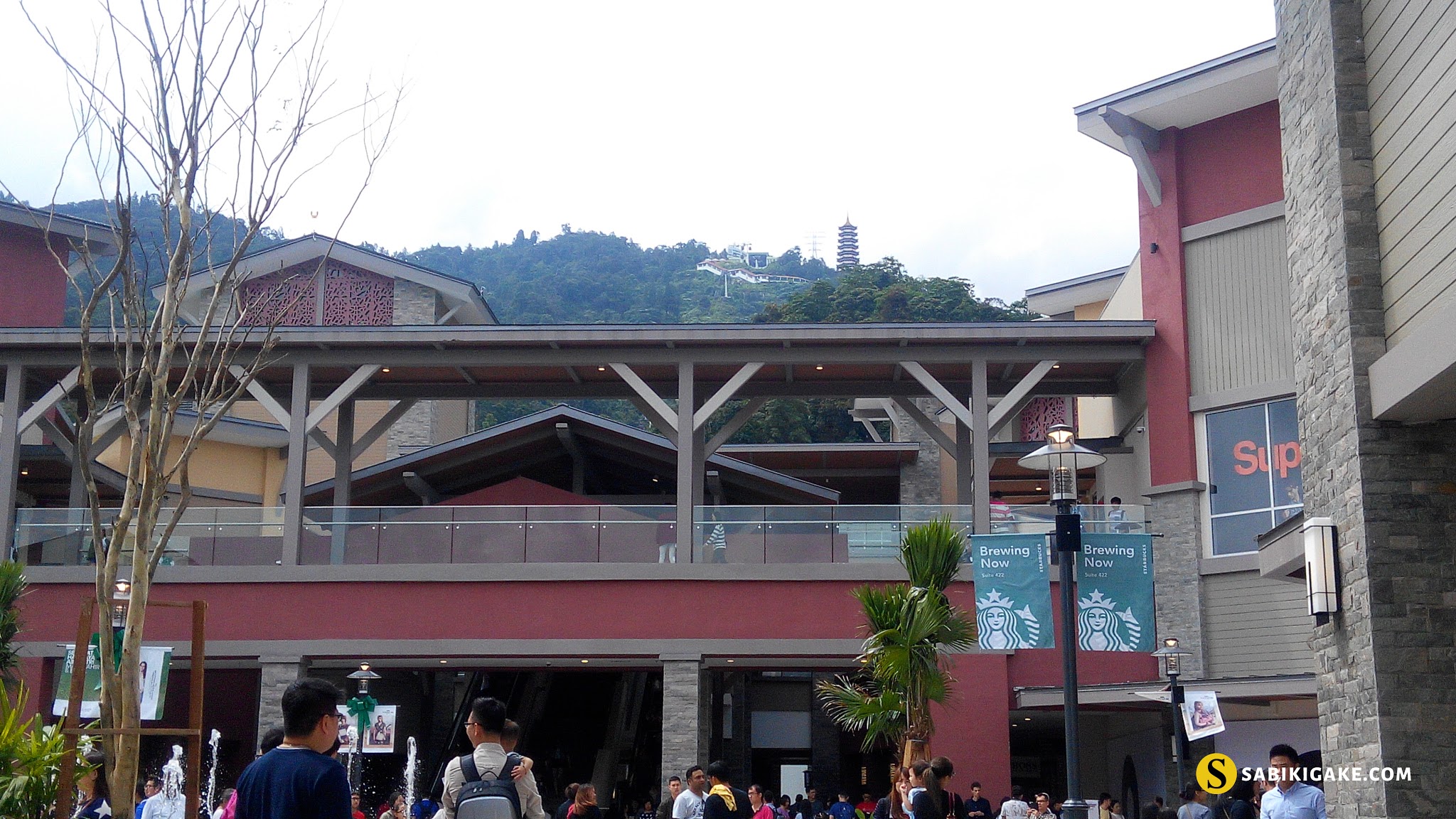 Premium Outlets dan Awana Skyway di Genting Highlands, Malaysia
