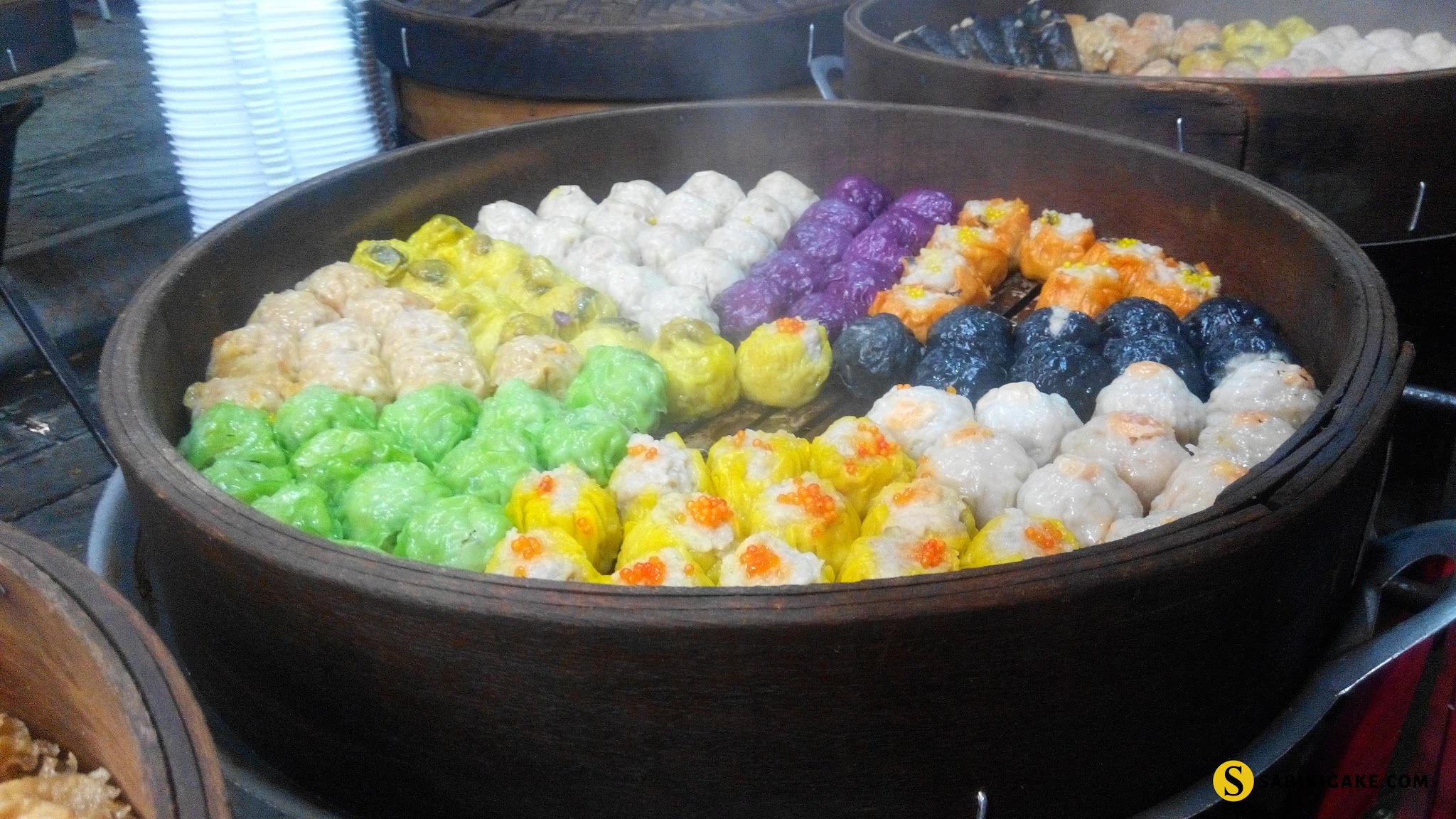 Makan dimsum di Jalan Alor Kuala Lumpur Malaysia