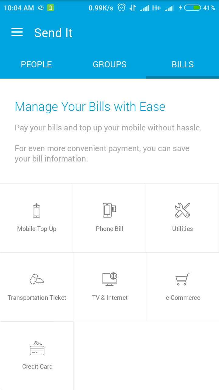 Bayar tagihan atau beli paket data - Jenius by Bank BTPN