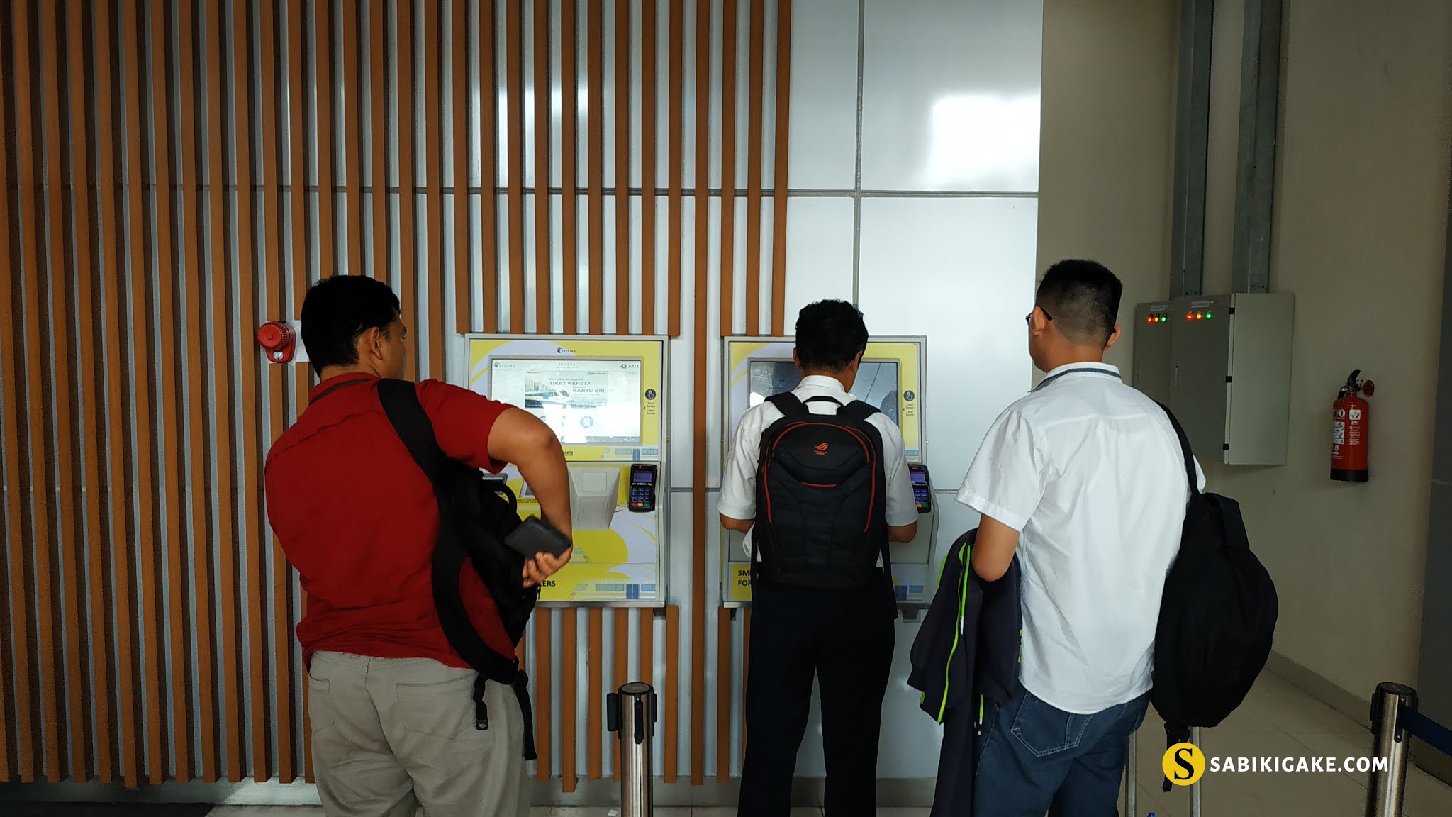 Ticket Machine Kereta Bandara Soekarno Hatta
