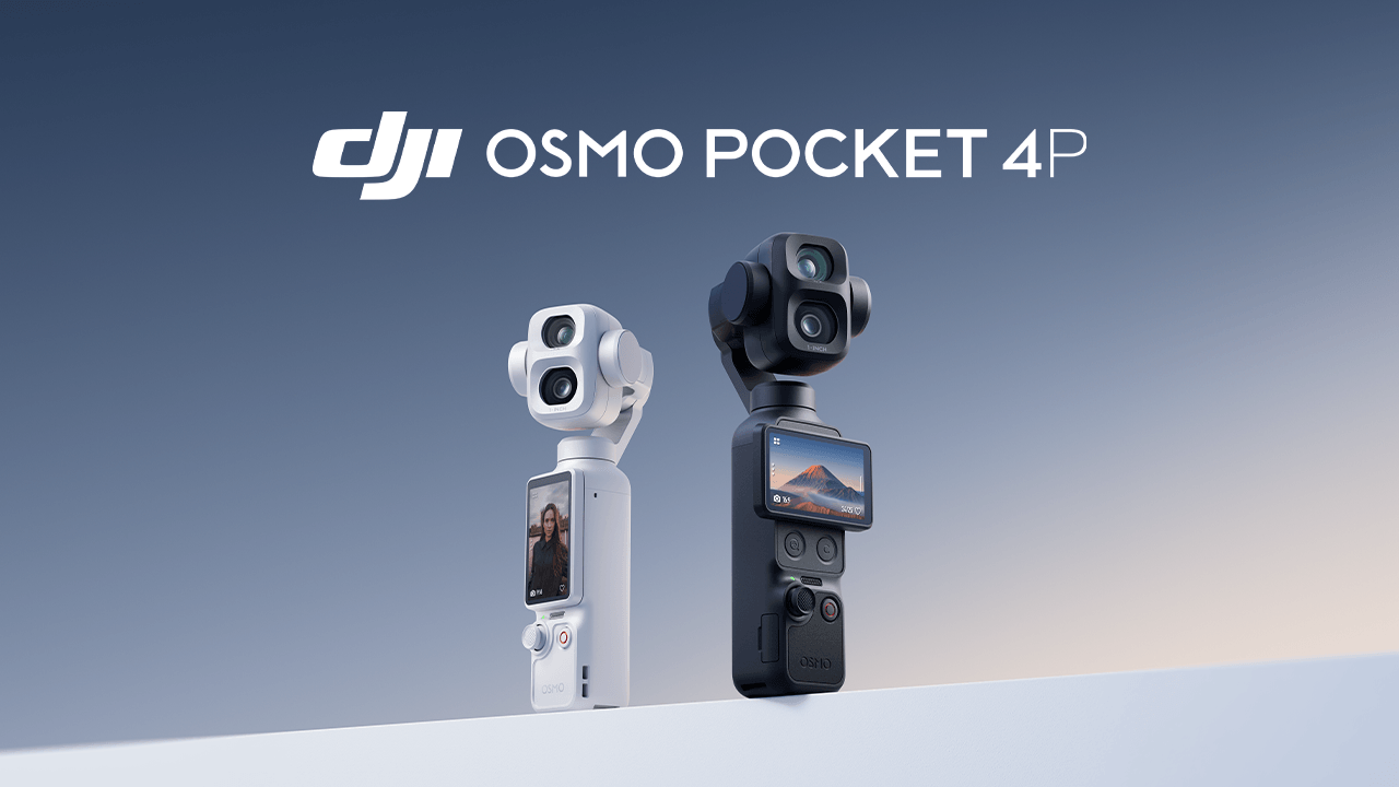 DJI Osmo Pocket 4P, kamera gimbal mini dengan 2 lensa kamera